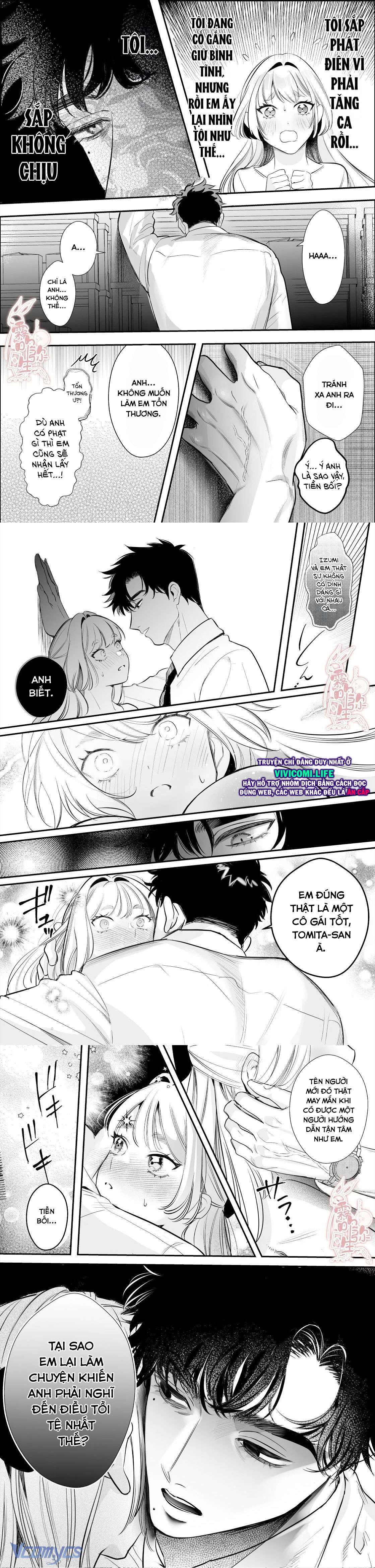 [18+] Một Mình Với Tiền Bối Trong Đêm Bão~ Chapter 2 - Trang 3