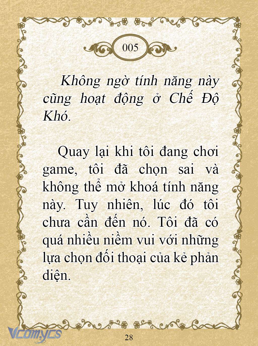 [Novel] Kẻ Phản Diện Được Định Phải Chết Chap 5 - Trang 2