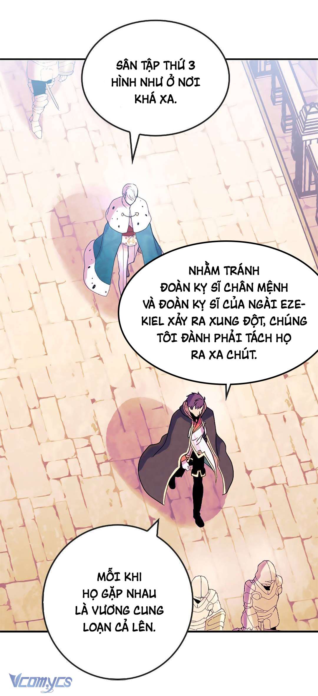 Nữ Vương Và Thánh Kỵ Sĩ Chap 11 - Trang 2