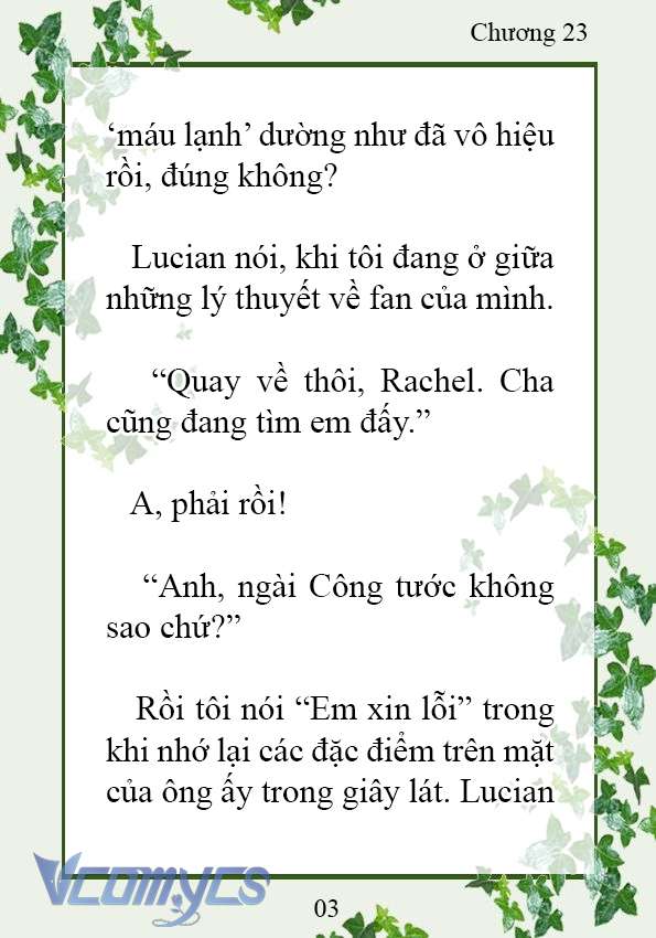 [Novel] Trở Thành Em Gái Của Nam Chính Tiểu Thuyết Đam Mỹ Chap 23 - Trang 2