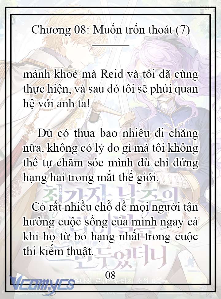 [Novel] Tôi Không Còn Là Đối Thủ Của Nam Chính Chap 8 - Trang 2