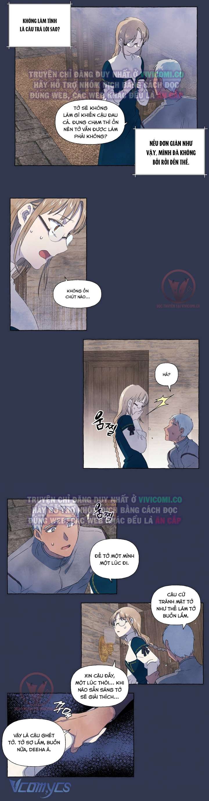 [18+] Chàng Sói Ngốc Và Nàng Thủ Thư Chapter 14 - Trang 3