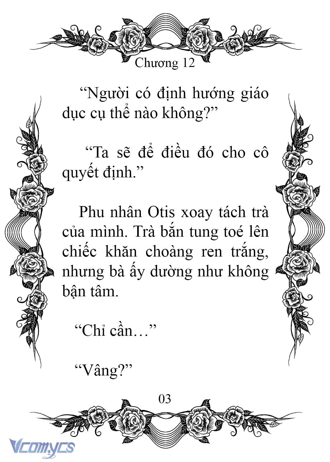 [Novel] Chào Mừng Đến Với Dinh Thự Hoa Hồng Chap 12 - Trang 2