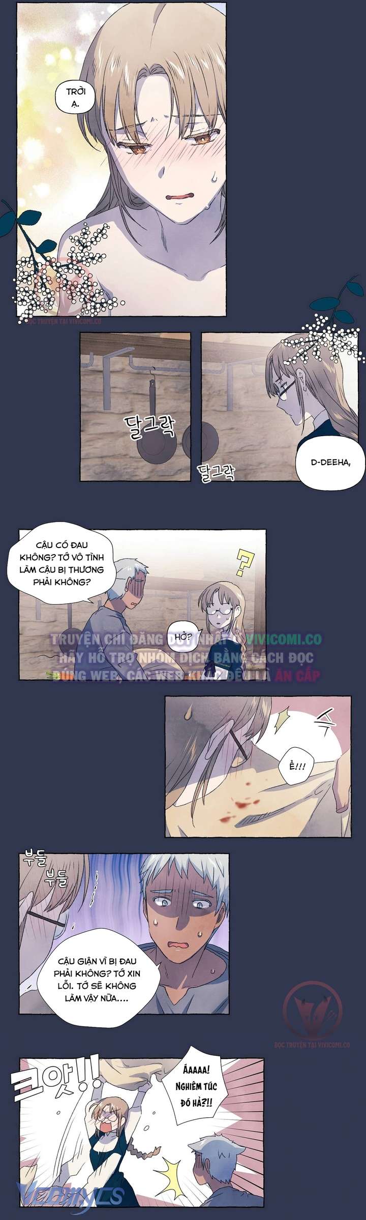 [18+] Chàng Sói Ngốc Và Nàng Thủ Thư Chapter 13 - Trang 3