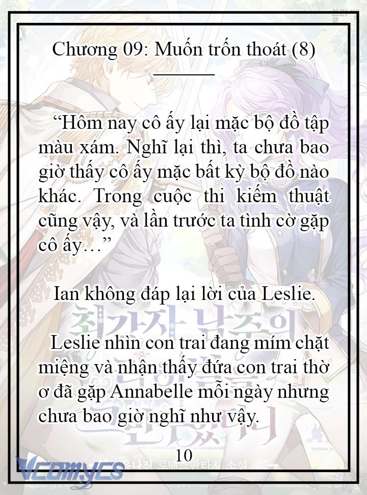 [Novel] Tôi Không Còn Là Đối Thủ Của Nam Chính Chap 9 - Trang 2