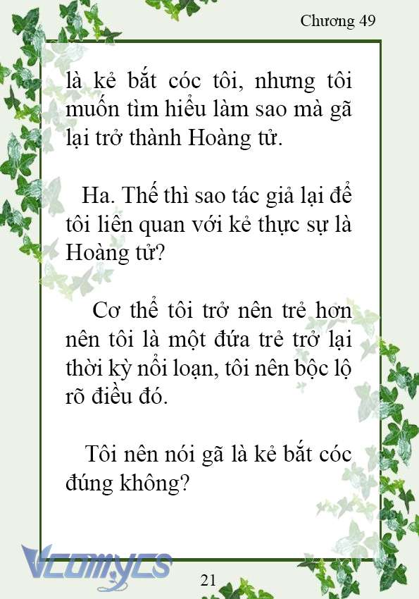 [Novel] Trở Thành Em Gái Của Nam Chính Tiểu Thuyết Đam Mỹ Chap 49 - Trang 2