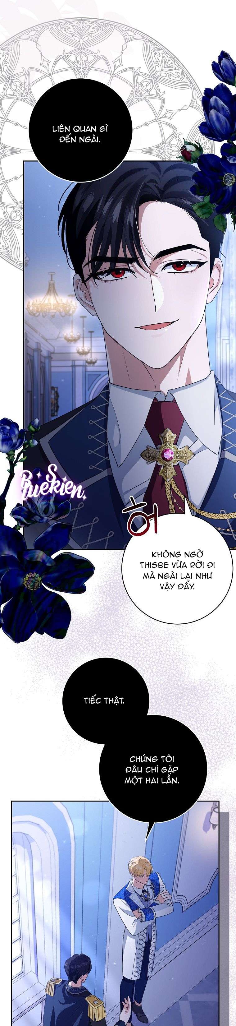 Vị Hôn Phu Phản Diện Cản Trở Con Đường Hoa Của Tôi Chap 14 - Trang 4