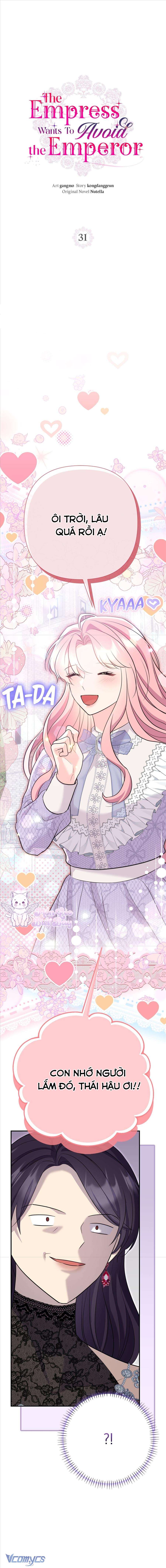 Tuy Là Hoàng Hậu, Nhưng Tôi Muốn Né Hoàng Đế Chapter 31 - Trang 4