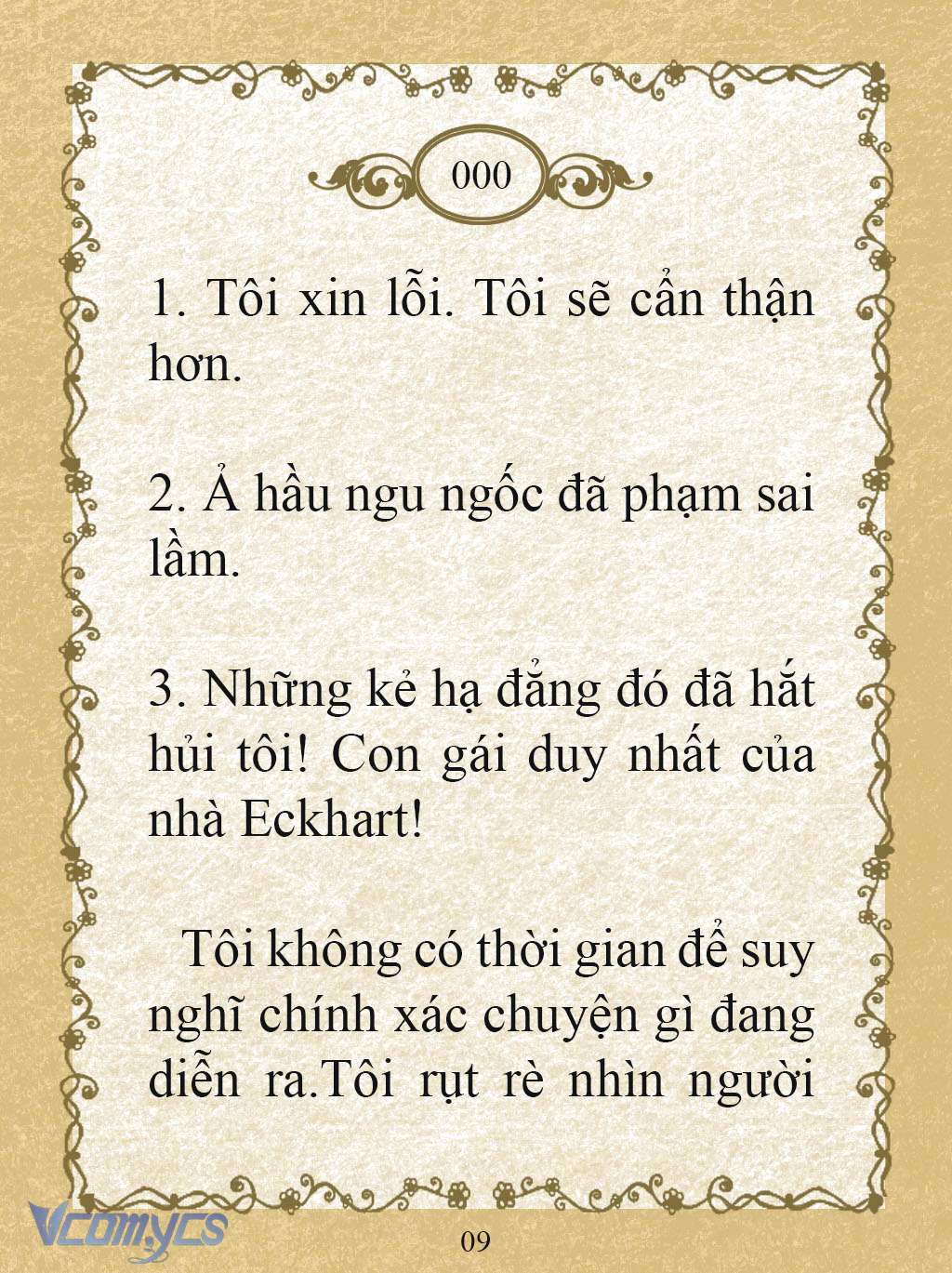 [Novel] Kẻ Phản Diện Được Định Phải Chết Chap Prologue - Trang 2