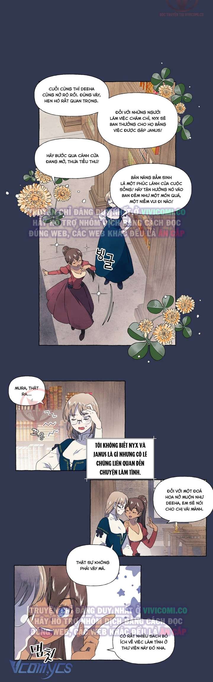 [18+] Chàng Sói Ngốc Và Nàng Thủ Thư Chapter 6 - Trang 3