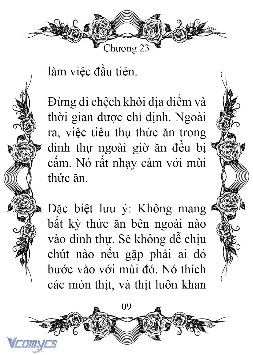 [Novel] Chào Mừng Đến Với Dinh Thự Hoa Hồng Chap 23 - Trang 2