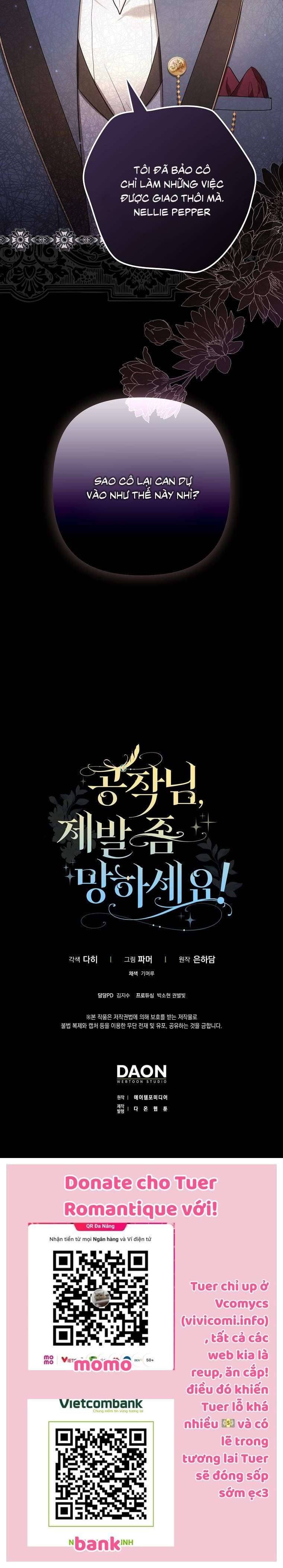 Công Tước, Tôi Sẽ Trả Thù Ngài! Chap 8 - Next 