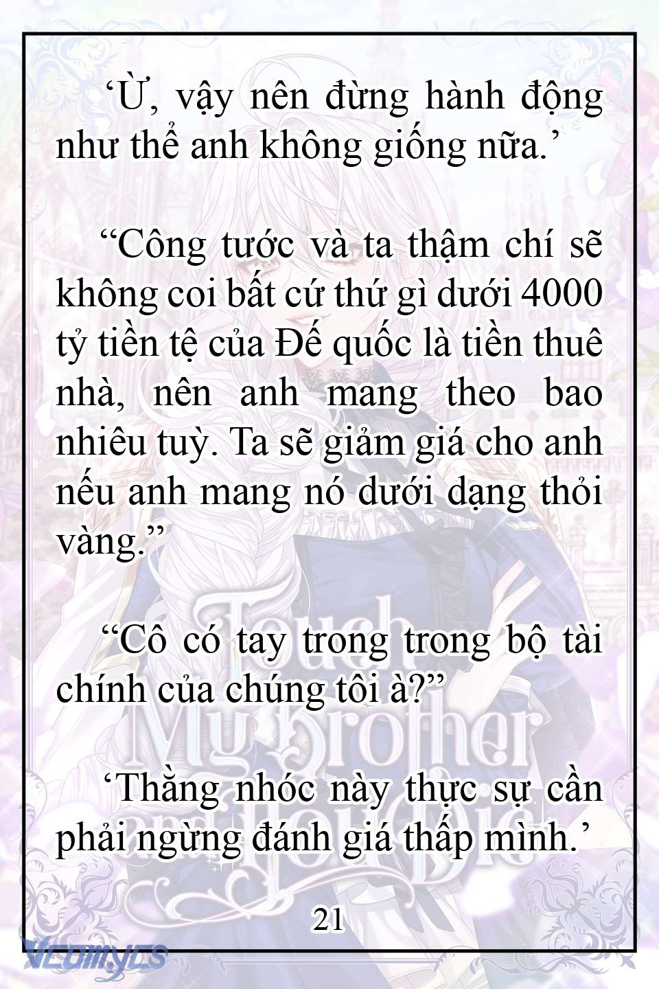 [Novel] Động Vào Em Trai Tôi Xem, Các Người Chết Chắc Chap 14 - Trang 2