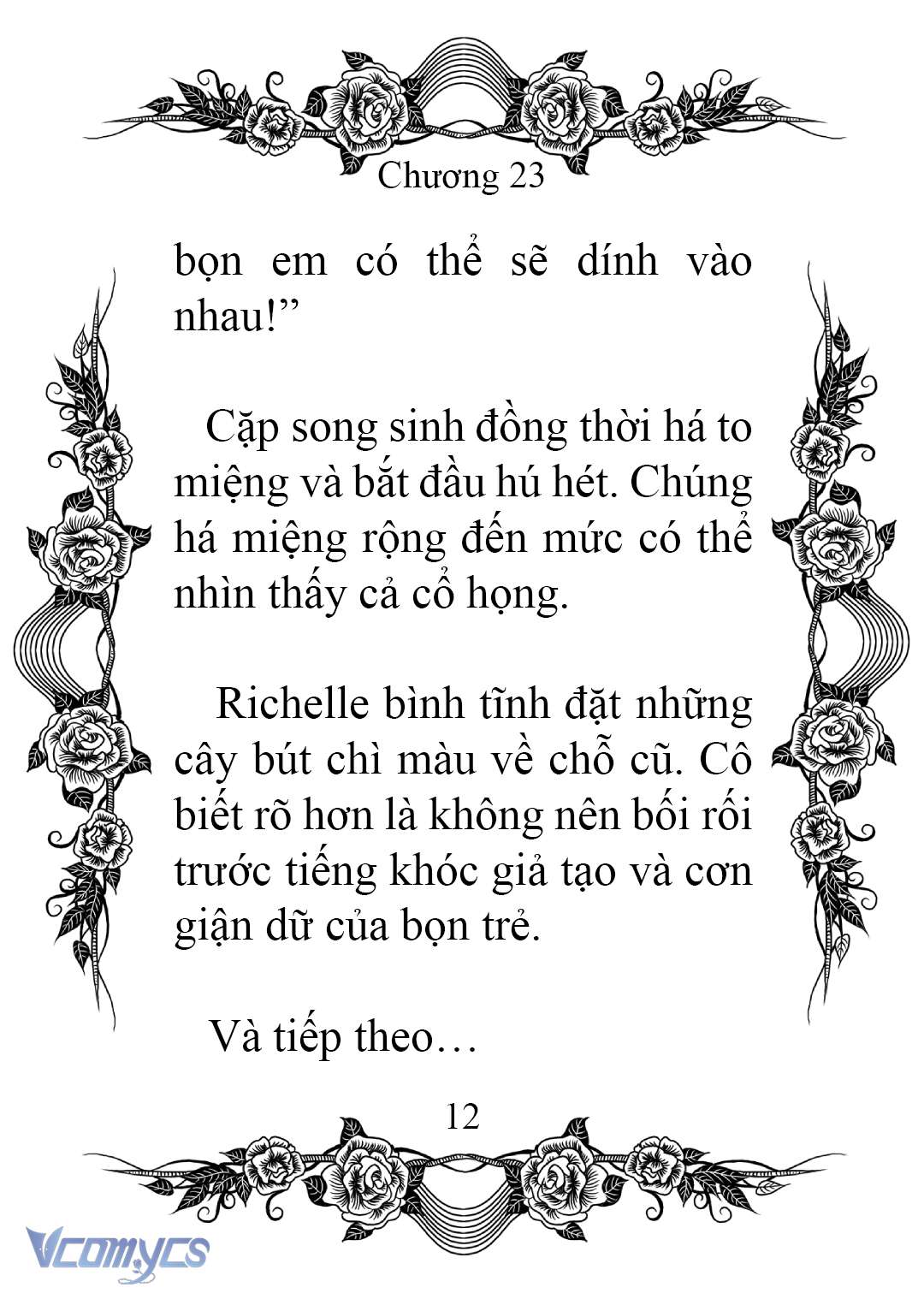 [Novel] Chào Mừng Đến Với Dinh Thự Hoa Hồng Chap 23 - Trang 2