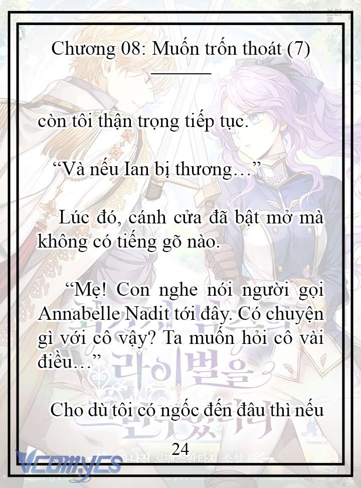[Novel] Tôi Không Còn Là Đối Thủ Của Nam Chính Chap 8 - Trang 2