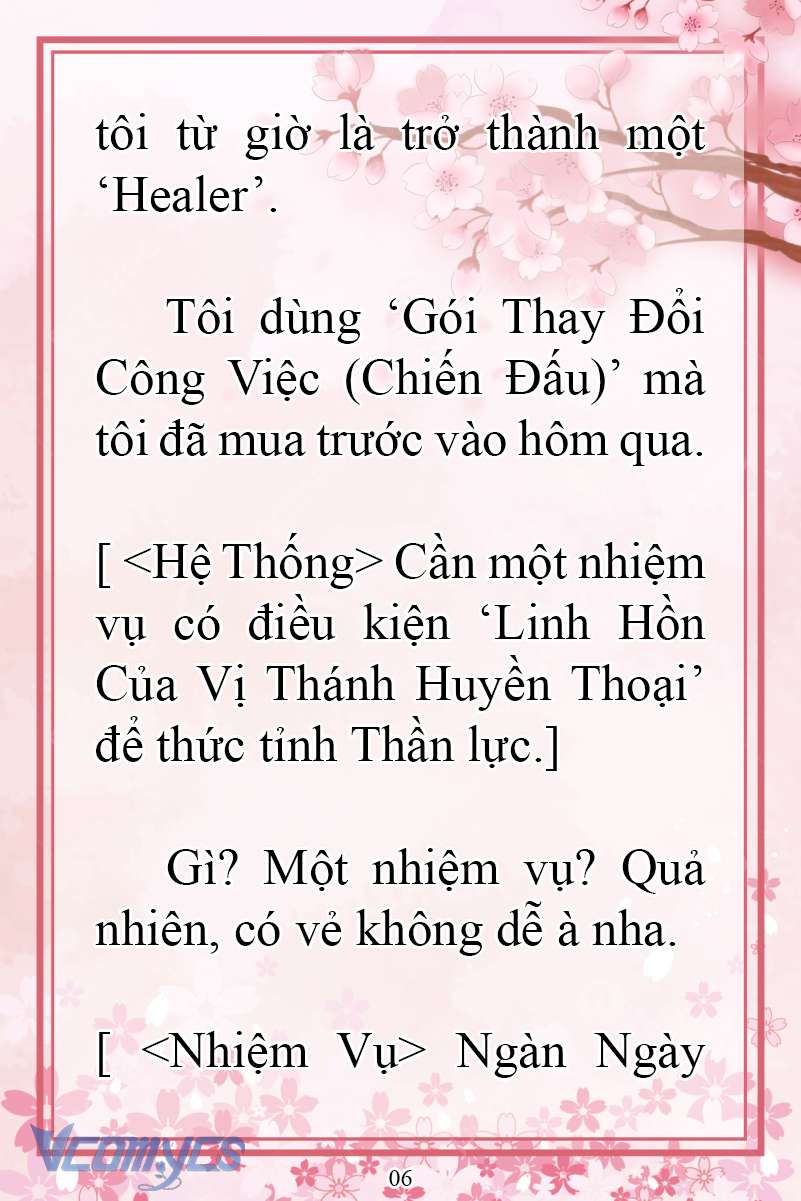 [Novel] Đặc Quyền Của Người Chuyển Sinh Chap 6 - Trang 2