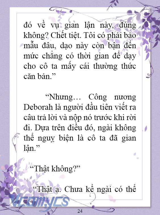 [Novel] Làm Ác Nữ Bộ Không Tốt Sao? Chap 21 - Trang 2