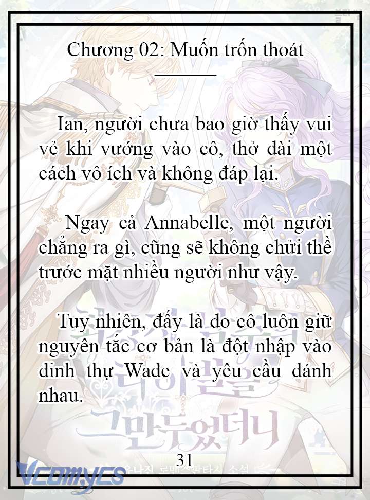 [Novel] Tôi Không Còn Là Đối Thủ Của Nam Chính Chap 2 - Trang 2