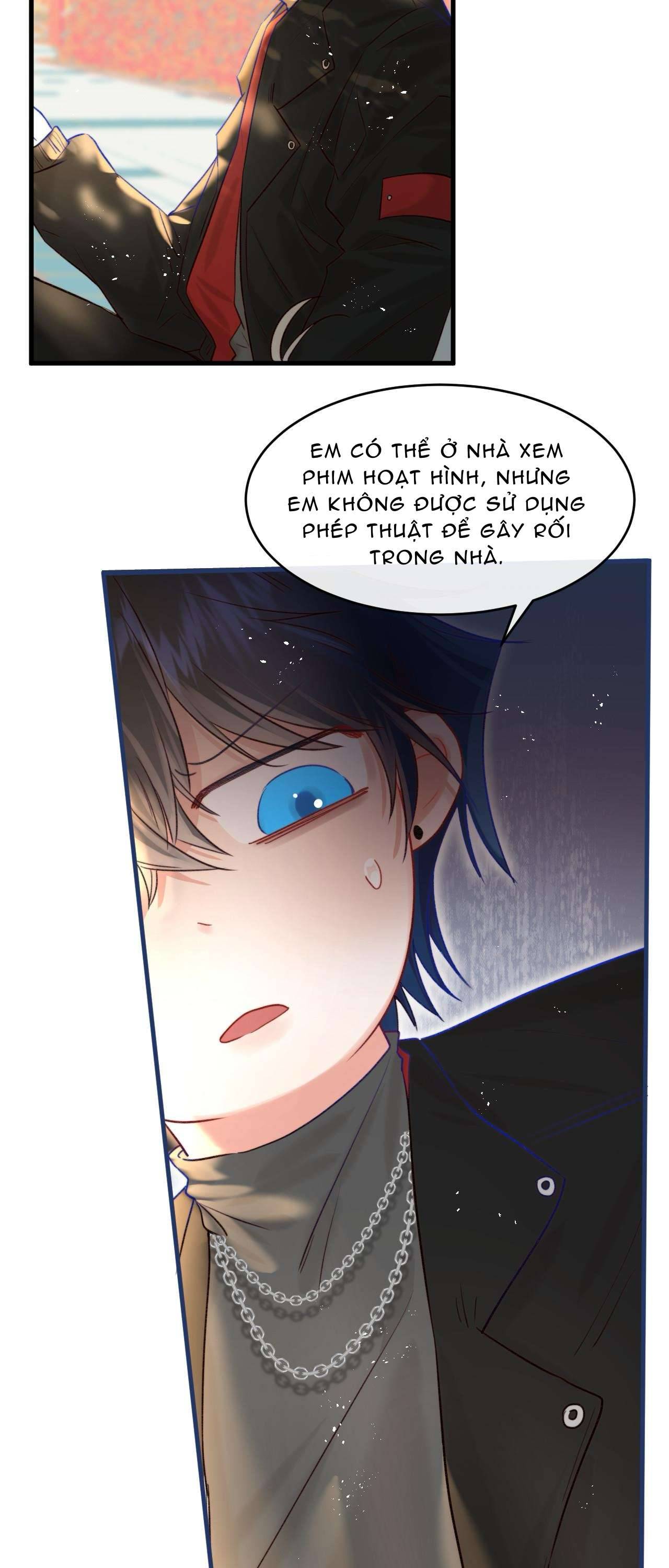 Nhặt Được Cô Phù Thủy Nhỏ Giờ Phải Làm Sao Đây? Chapter 4 - Trang 4