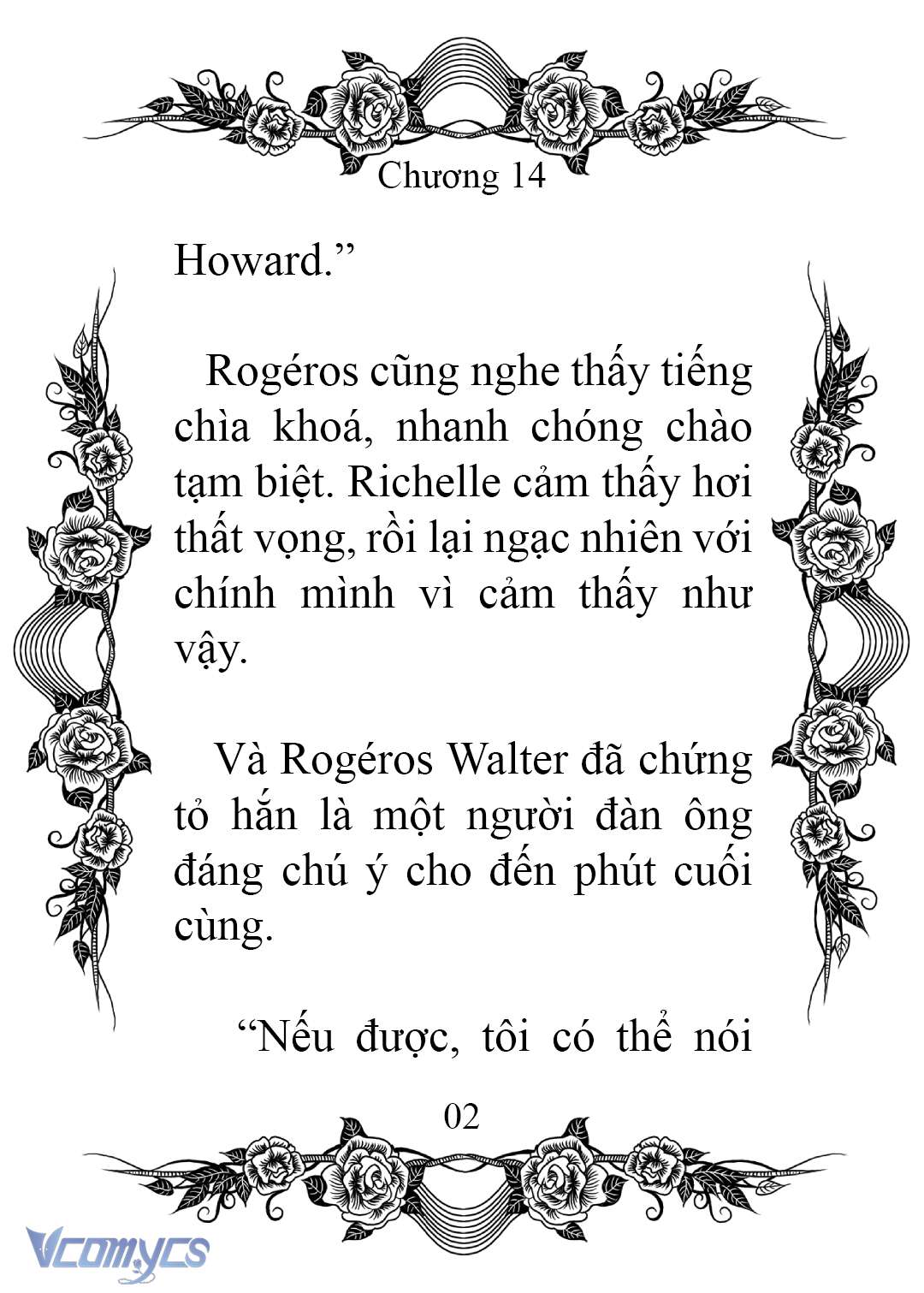 [Novel] Chào Mừng Đến Với Dinh Thự Hoa Hồng Chap 14 - Trang 2