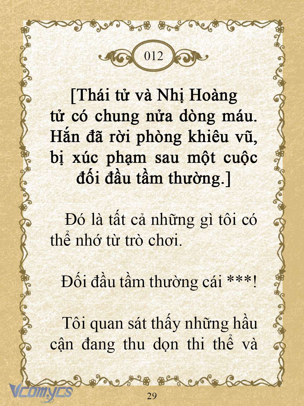 [Novel] Kẻ Phản Diện Được Định Phải Chết Chap 12 - Trang 2