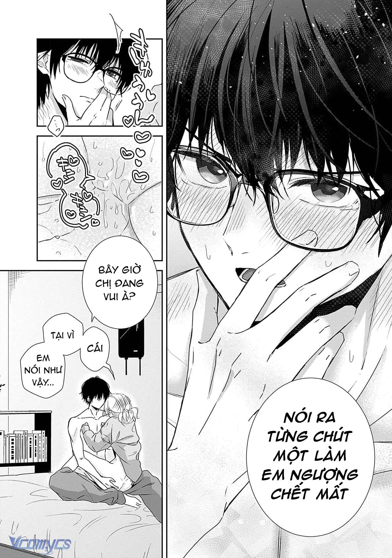 [18+]Bị Em Trai Nhà Bên Dụ Dỗ Rồi!!! Chap 7 - Trang 2