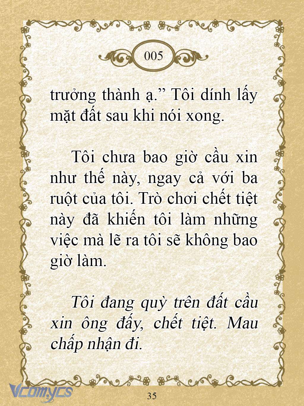 [Novel] Kẻ Phản Diện Được Định Phải Chết Chap 5 - Trang 2