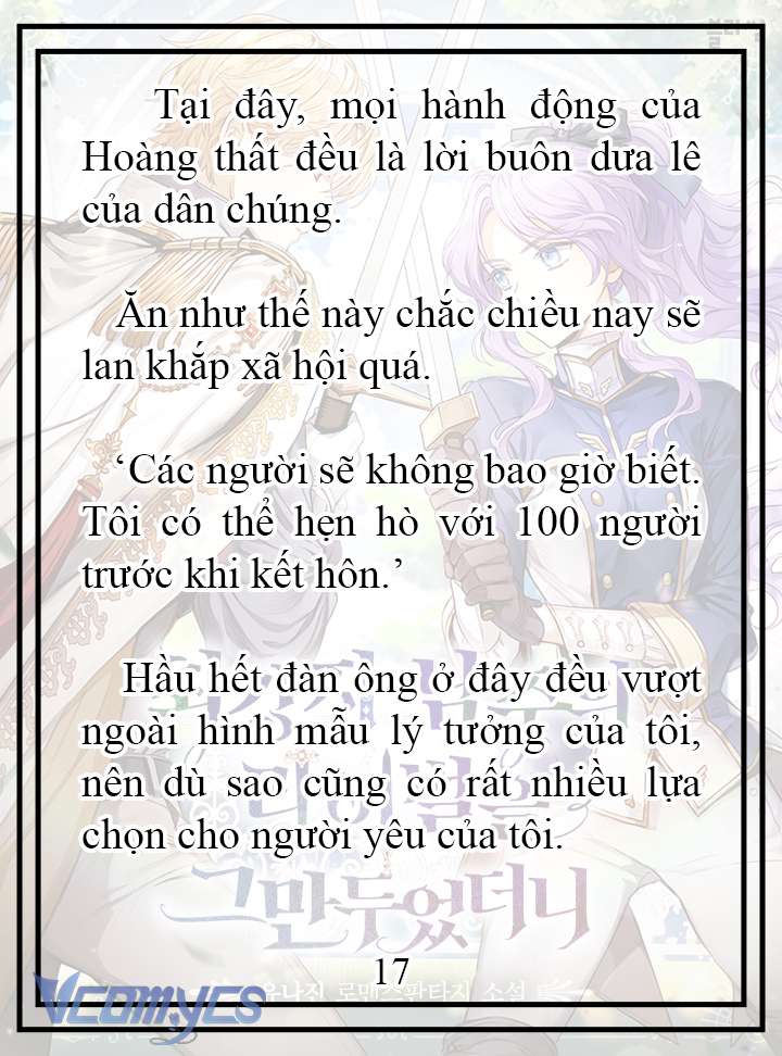 [Novel] Tôi Không Còn Là Đối Thủ Của Nam Chính Chap 11 - Trang 2