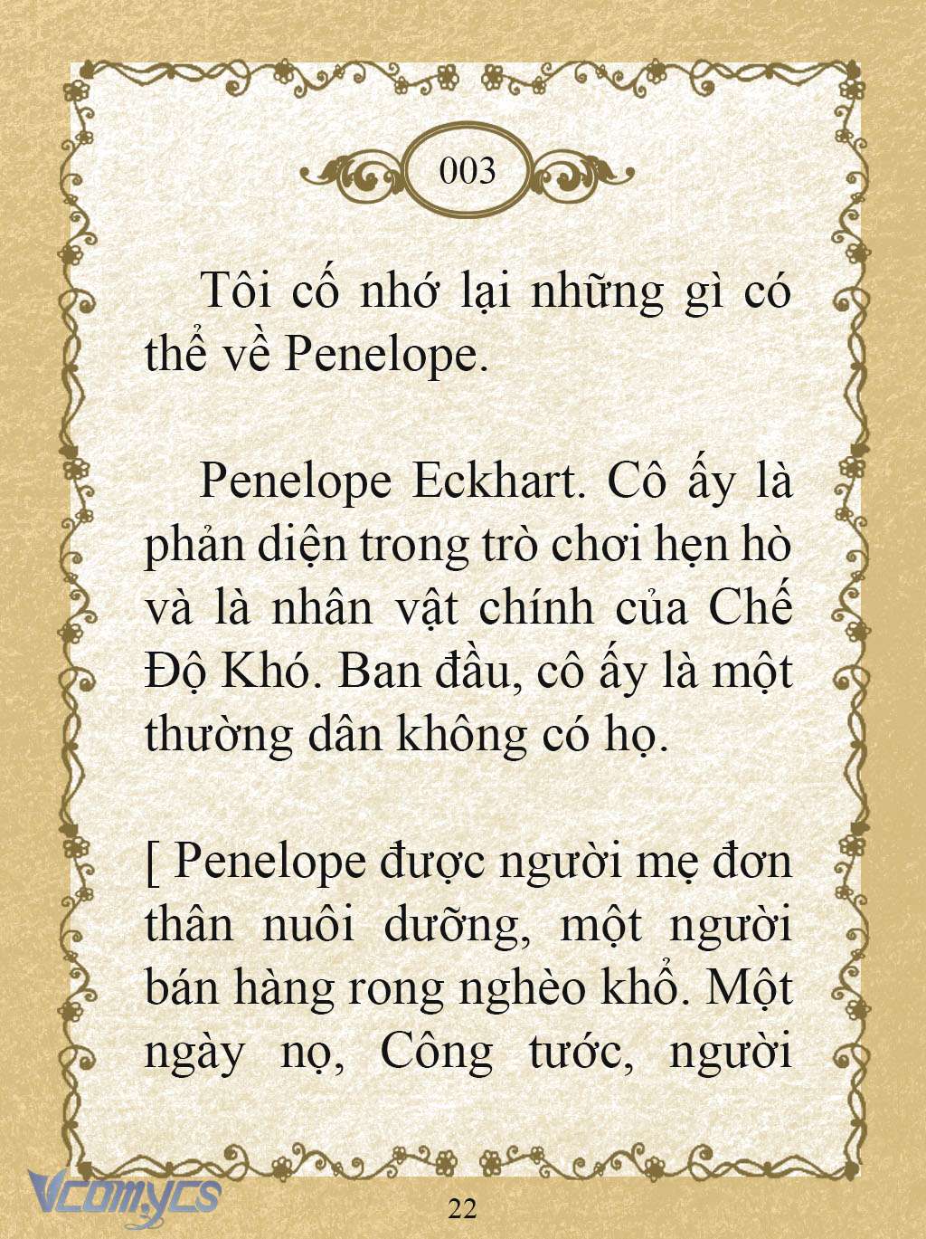 [Novel] Kẻ Phản Diện Được Định Phải Chết Chap 3 - Trang 2