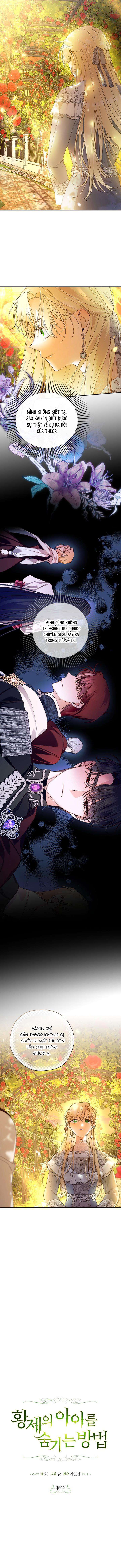 Phương Pháp Che Giấu Đứa Con Của Hoàng Đế Chap 52 - Next Chapter 52.1