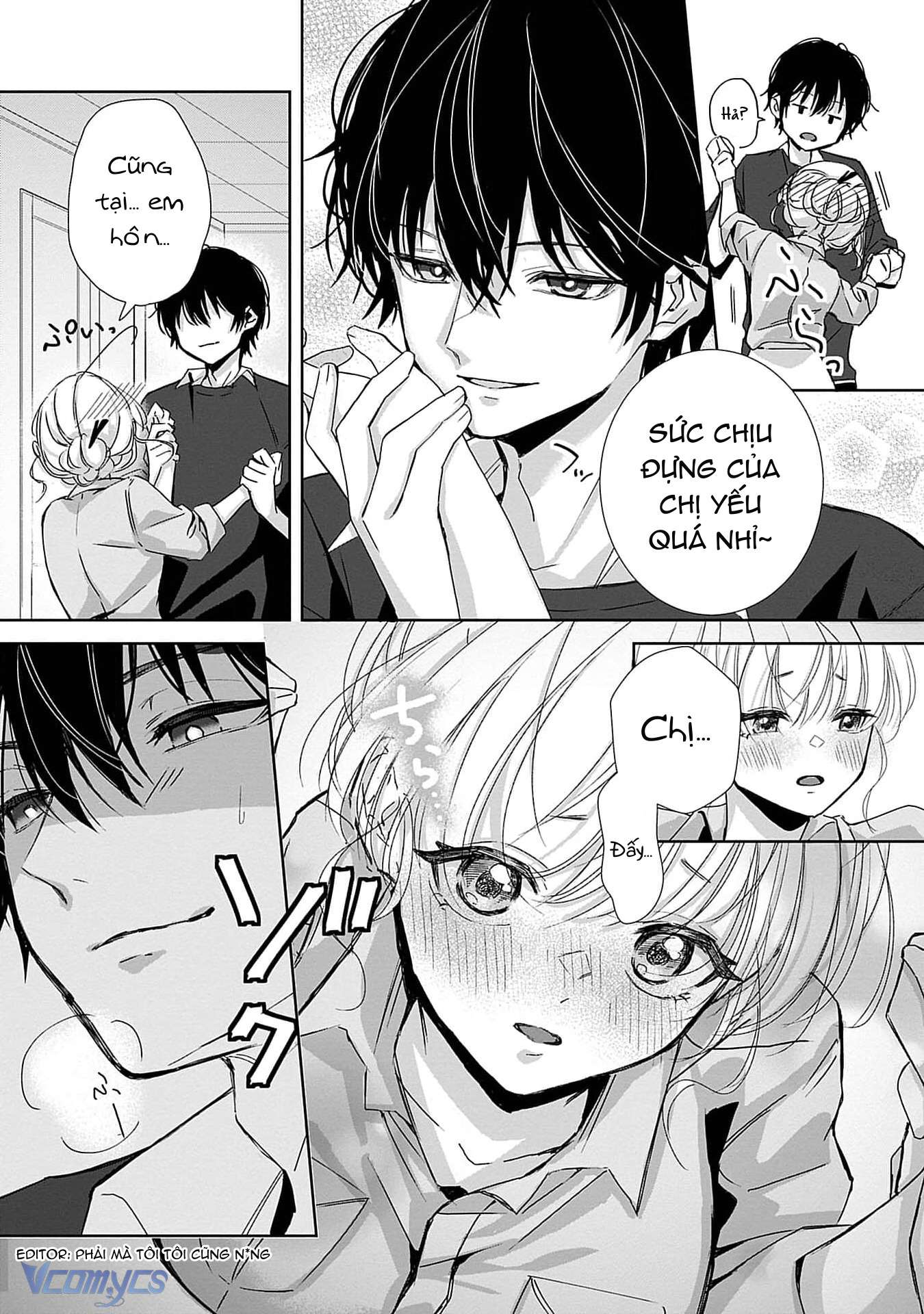 [18+]Bị Em Trai Nhà Bên Dụ Dỗ Rồi!!! Chap 3 - Trang 2