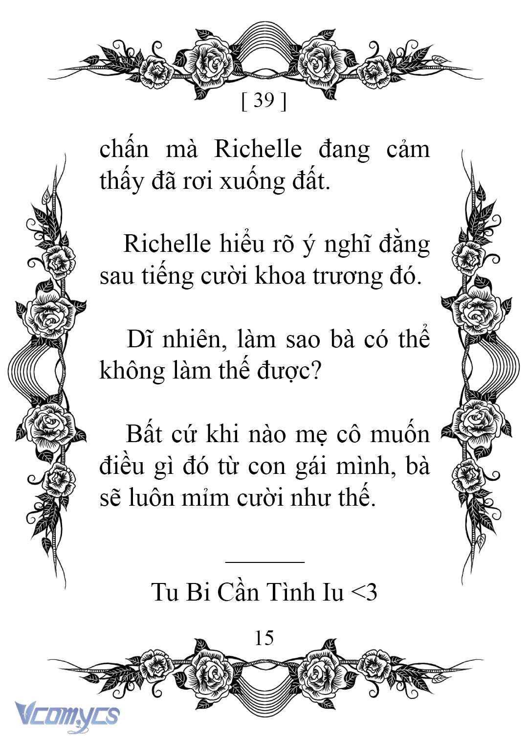 [Novel] Chào Mừng Đến Với Dinh Thự Hoa Hồng Chap 39 - Trang 2