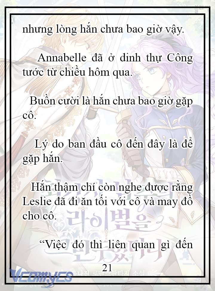 [Novel] Tôi Không Còn Là Đối Thủ Của Nam Chính Chap 15 - Trang 2