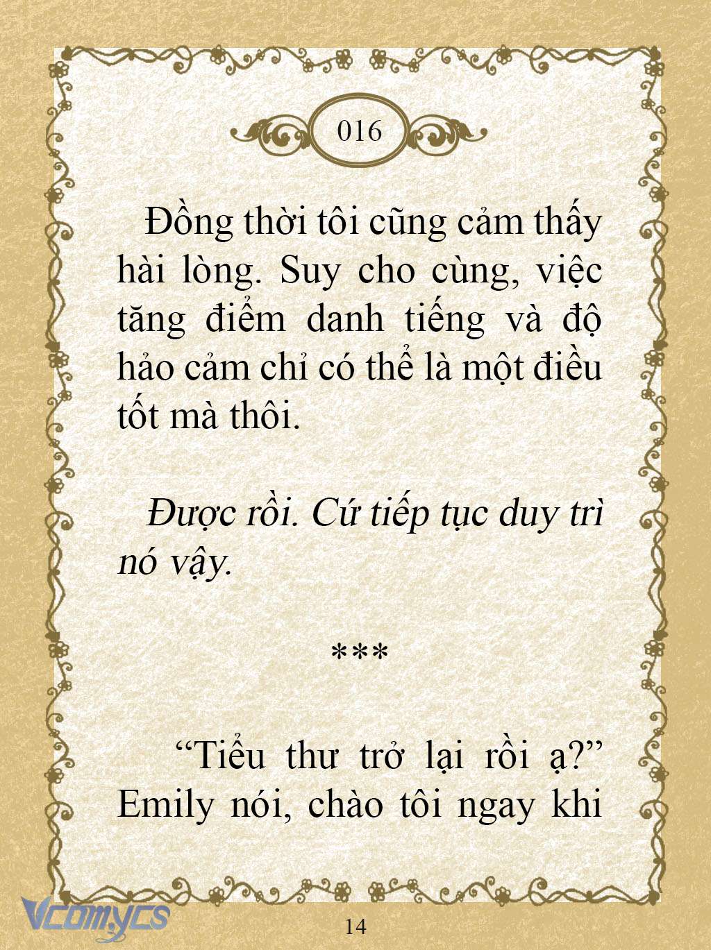 [Novel] Kẻ Phản Diện Được Định Phải Chết Chap 16 - Trang 2