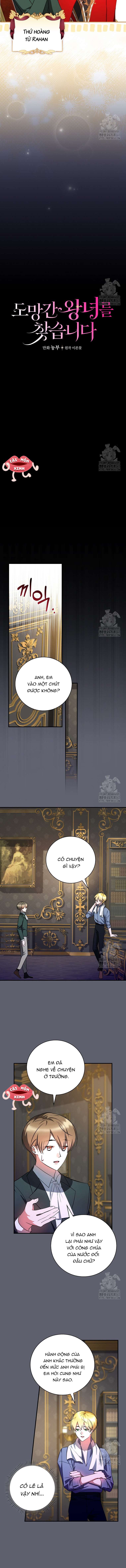 Đi Tìm Nàng Công Chúa Bỏ Trốn Chap 18 - Trang 4