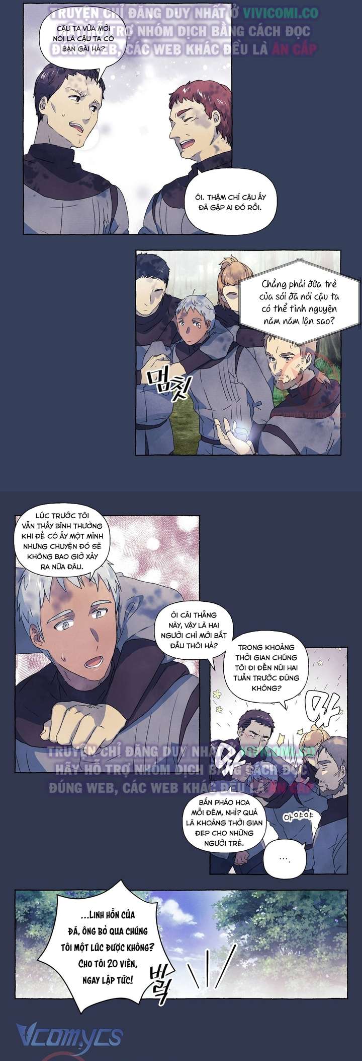 [18+] Chàng Sói Ngốc Và Nàng Thủ Thư Chapter 10 - Trang 3