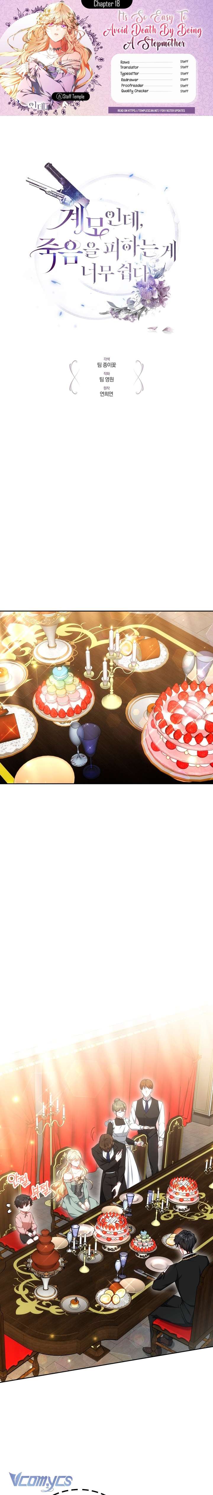 Dù Là Mẹ Kế Nhưng Tôi Thoát Khỏi Cái Chết Rất Dễ Dàng Chapter 18 - Next Chapter 19