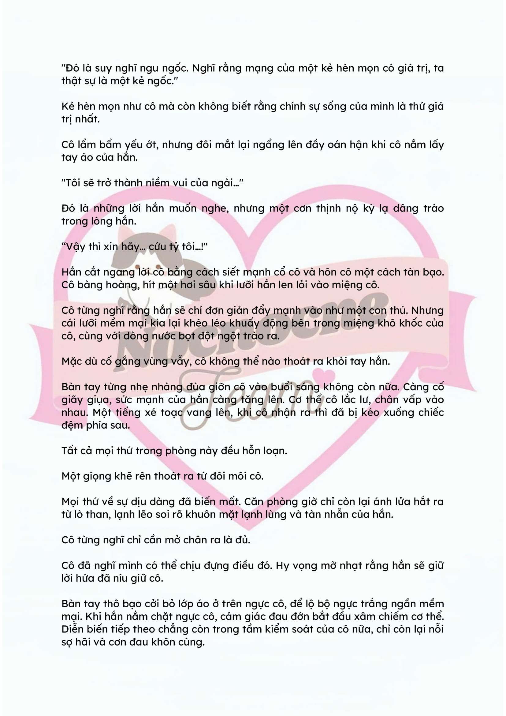 [NOVEL] ĐÊM HỖN LOẠN Chap 30 - Next Chap 31