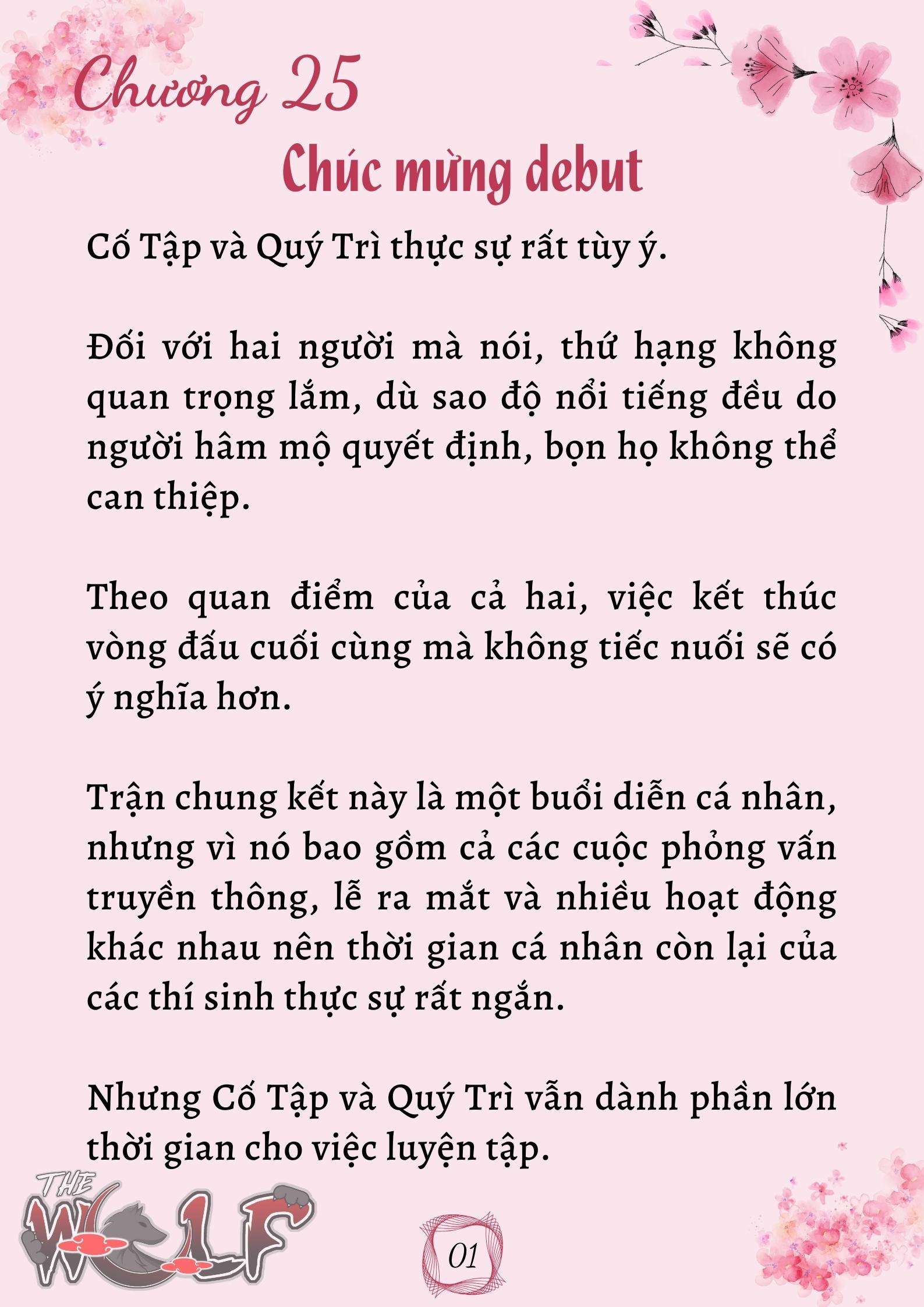 Xuyên Không Vào Nhóm Nhạc Nam 200 Người Chap 25 - Next Chap 26