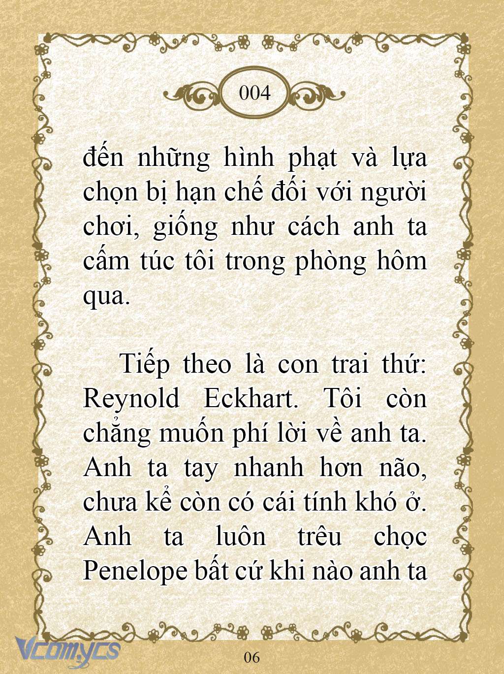 [Novel] Kẻ Phản Diện Được Định Phải Chết Chap 4 - Trang 2