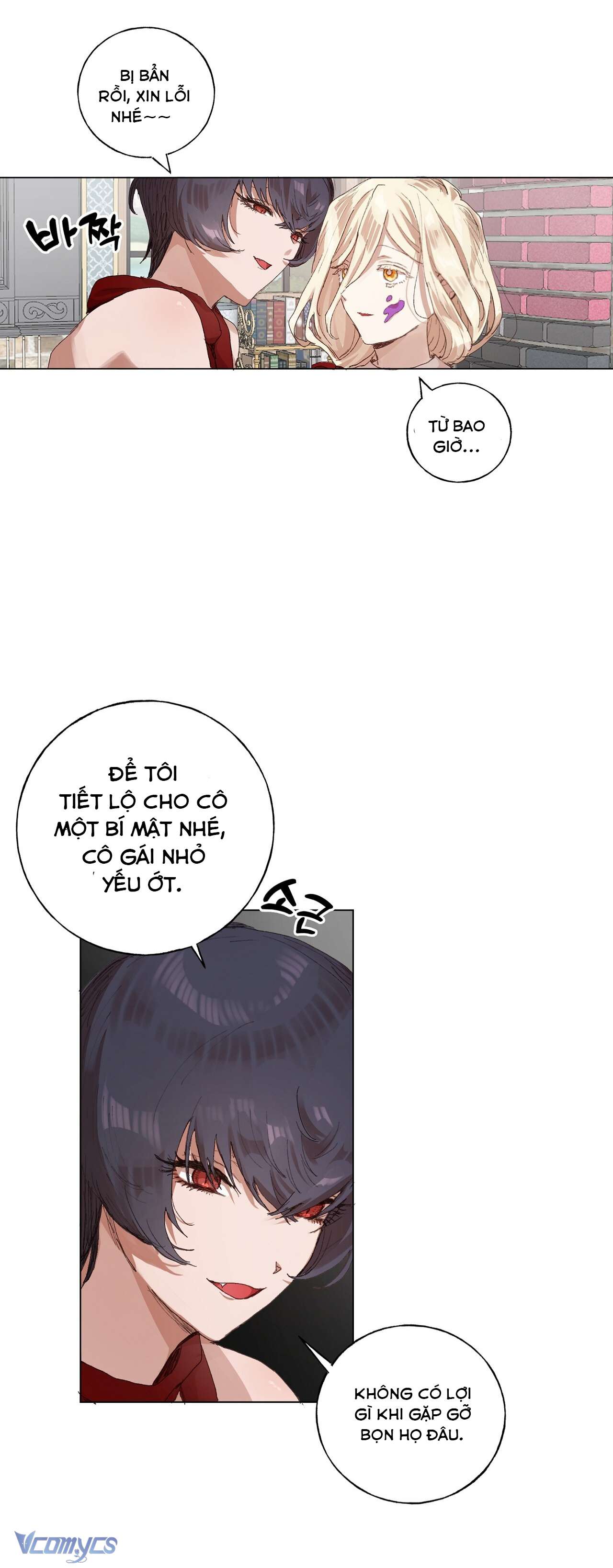 Cách một thánh nữ sa ngã sống cùng quỷ dữ Chap 18 - Trang 2