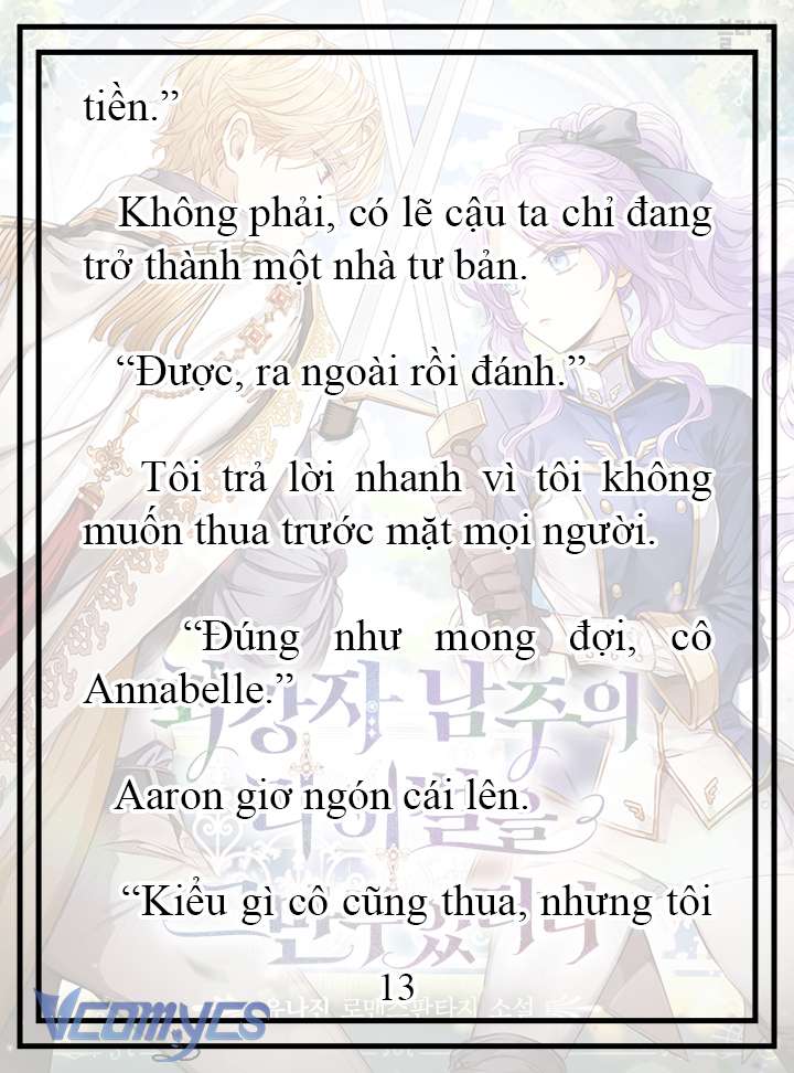 [Novel] Tôi Không Còn Là Đối Thủ Của Nam Chính Chap 13 - Trang 2