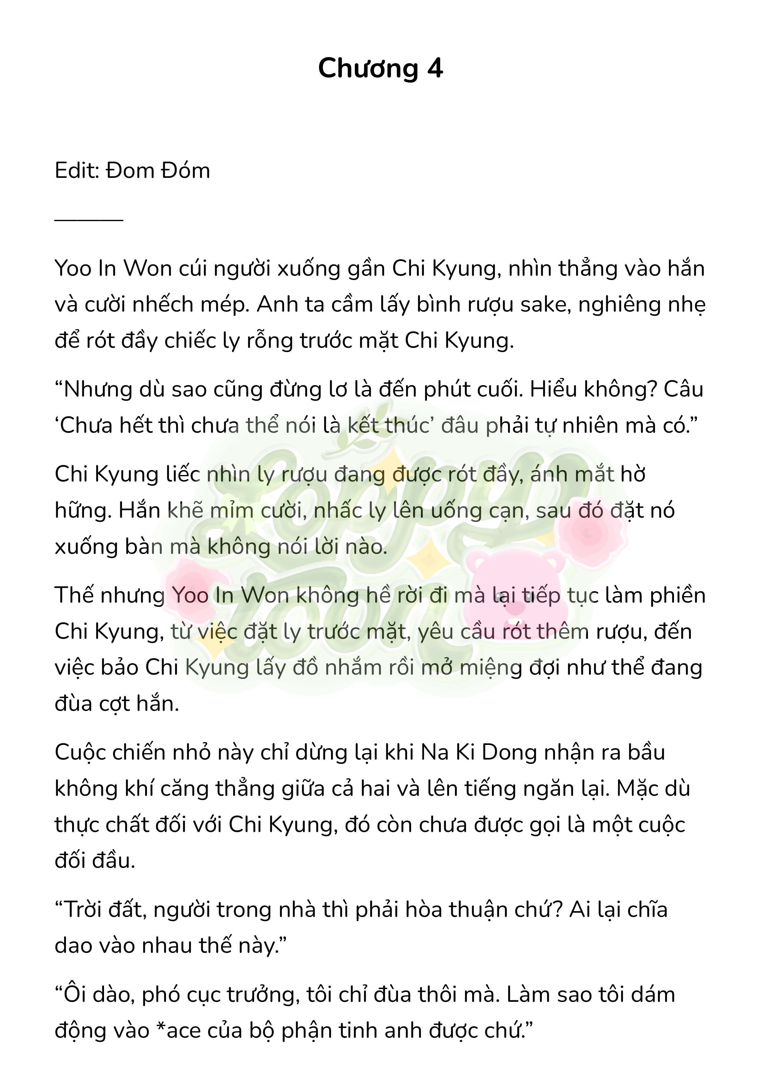 [Novel] Gửi Kẻ Xa Lạ Phản Bội Đạo Đức Chap 4 - Next Chap 5