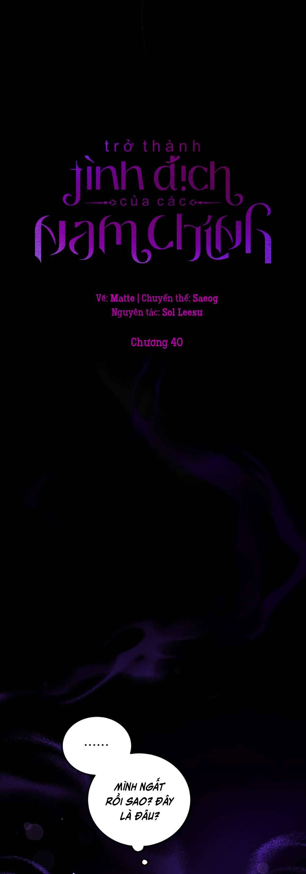 Trở Thành Tình Địch Của Các Nam Chính Chapter 40 - Trang 3