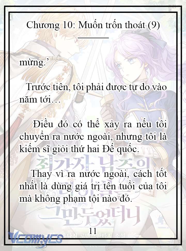 [Novel] Tôi Không Còn Là Đối Thủ Của Nam Chính Chap 10 - Trang 2