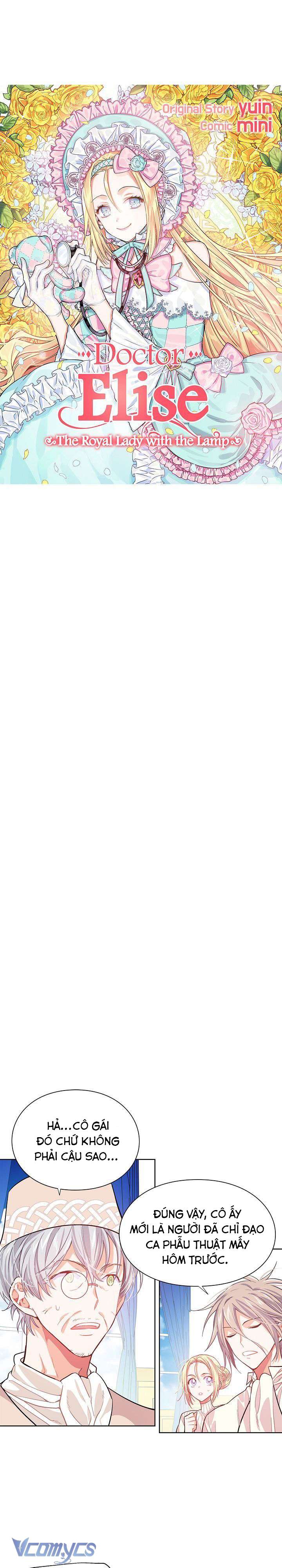 Bác Sĩ Elise: Vi Tiểu Thư Với Cây Đèn Dầu Chap 25 - Trang 2