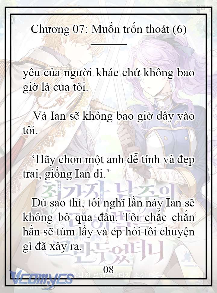 [Novel] Tôi Không Còn Là Đối Thủ Của Nam Chính Chap 7 - Trang 2