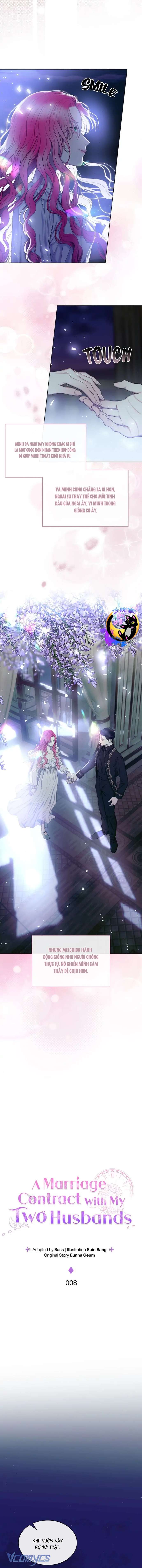 Hợp đồng hôn nhân với hai người chồng Chap 8 - Trang 2