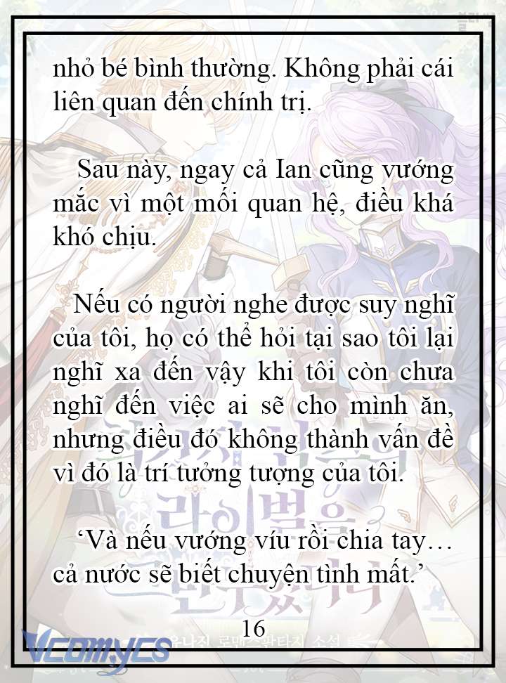 [Novel] Tôi Không Còn Là Đối Thủ Của Nam Chính Chap 11 - Trang 2