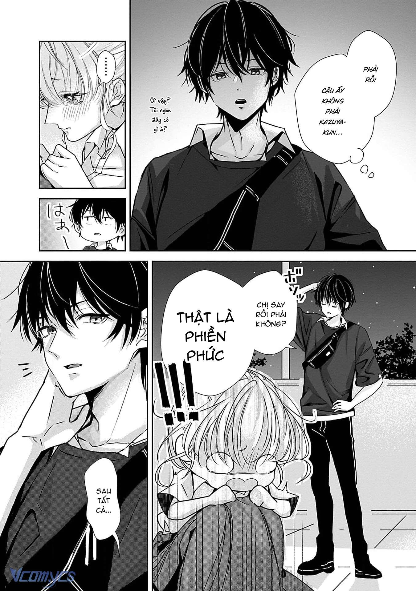 [18+]Bị Em Trai Nhà Bên Dụ Dỗ Rồi!!! Chap 1 - Trang 2